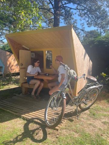 Camping La Foret Stella-Plage Kültér fotó
